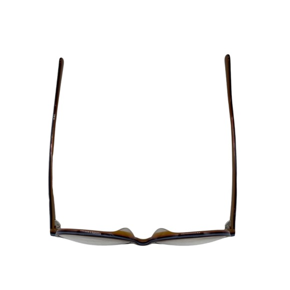 Kirkland Prescription-Ready Frames "Brandi" Style, Brown, Blue Accents on Edges - Picture 11 of 14